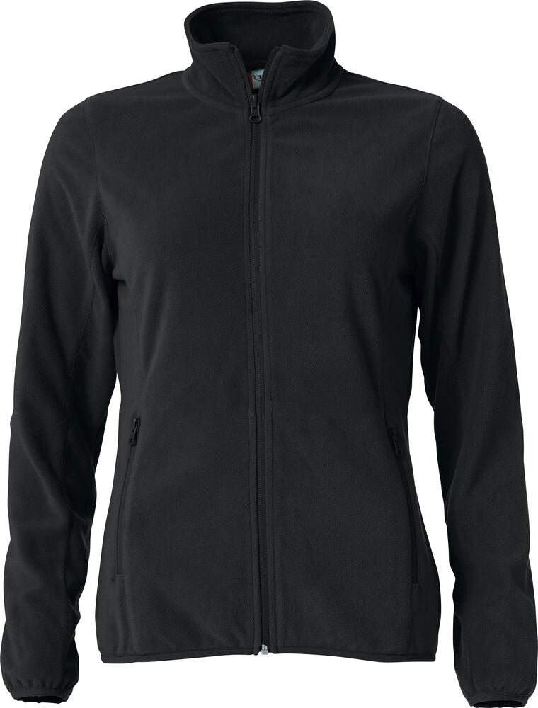 Basic Micro Fleece Jacket Women - black