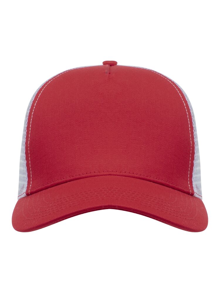 Trucker cap - red/white