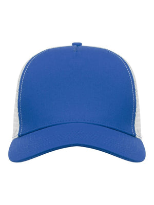 Trucker cap - royal blue/white
