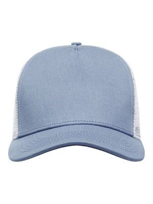 Trucker cap - soft blue/white