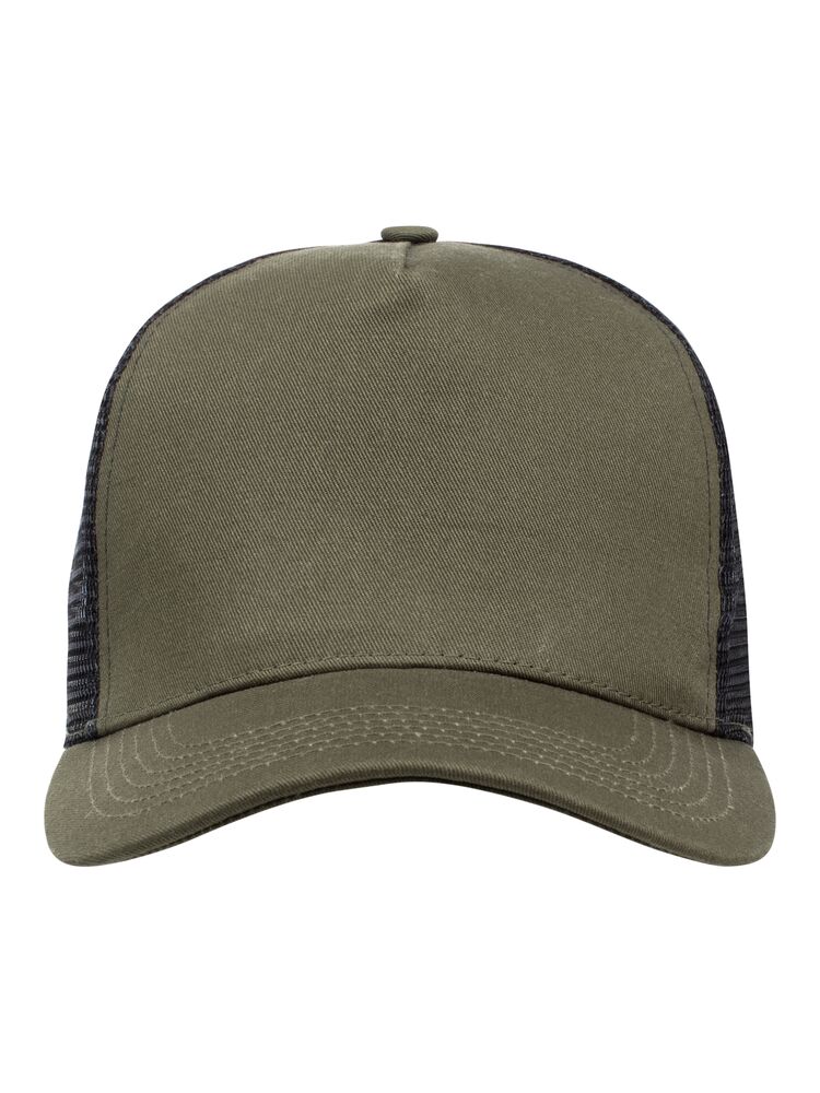 Trucker cap - military green/black