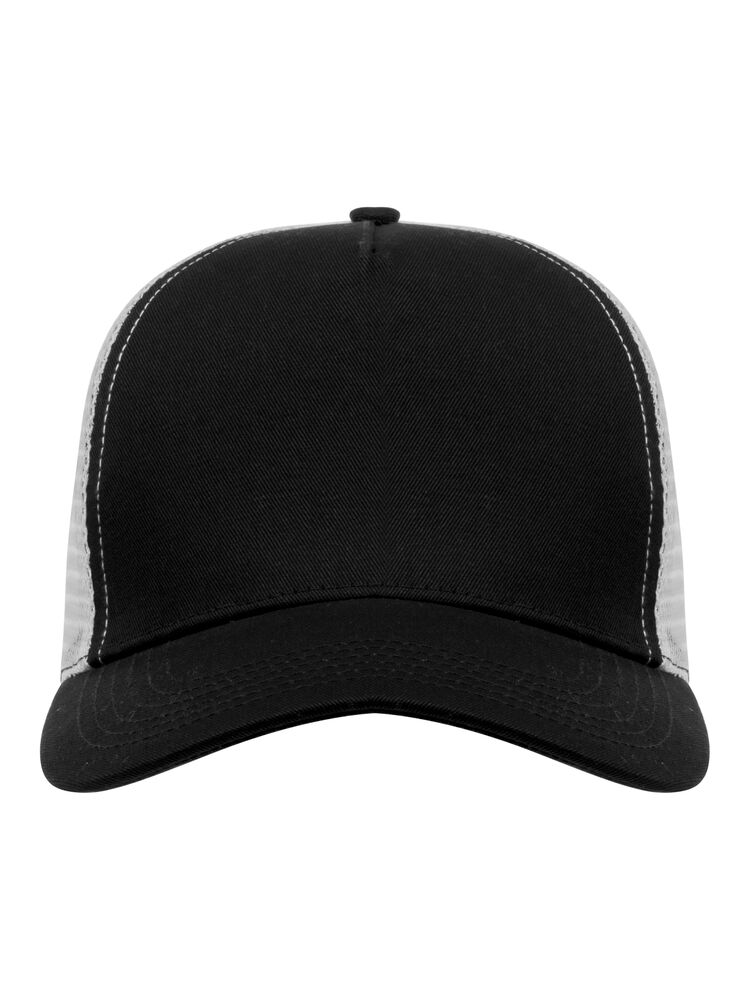 Trucker cap - black/white
