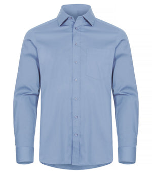 Stretch Shirt L/S - light blue