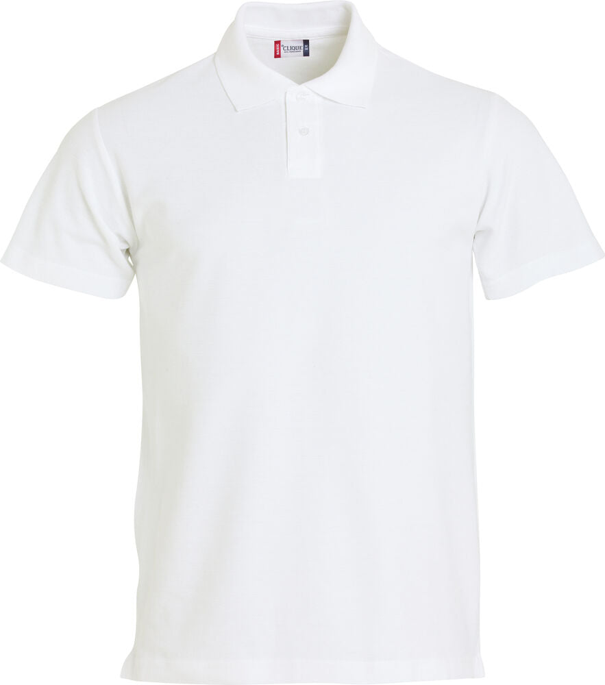 Basic Polo S/S Junior - white