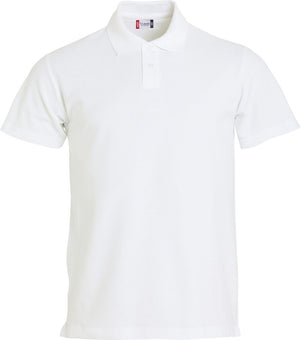 Basic Polo S/S Junior - white