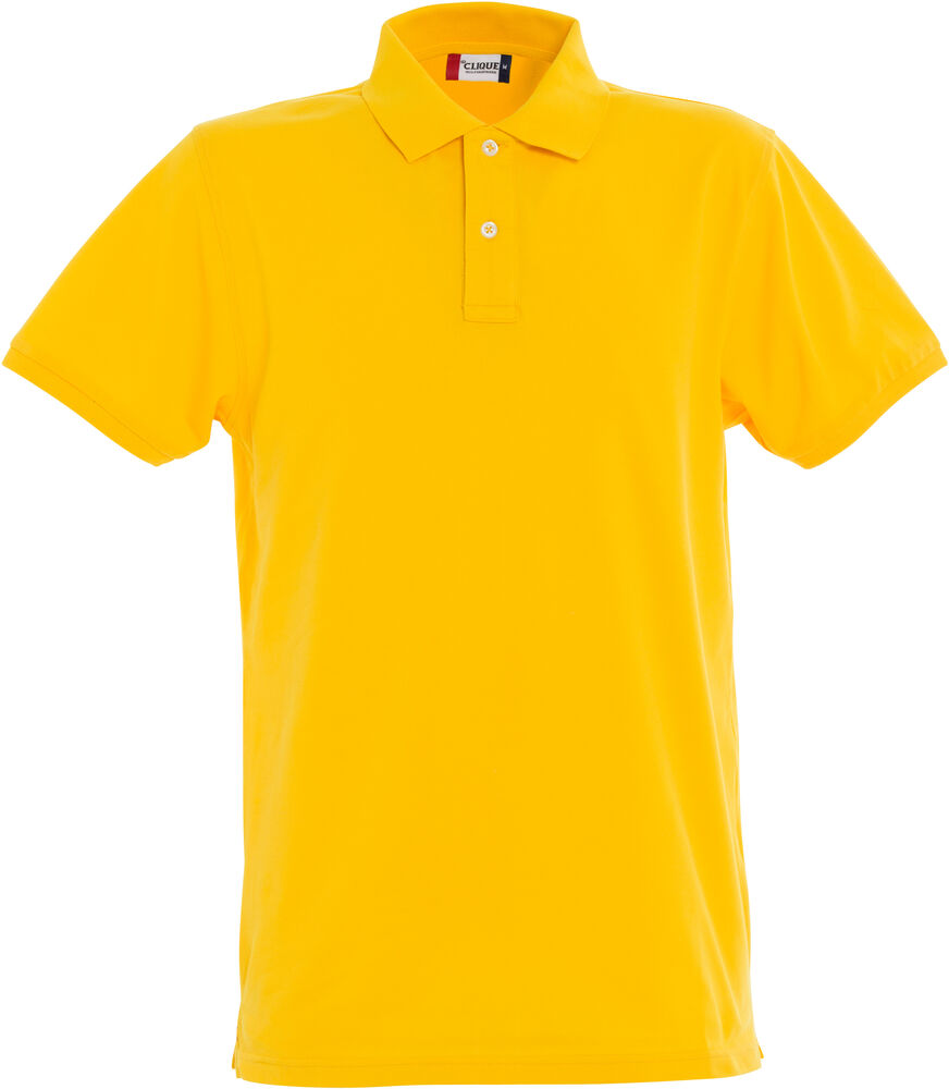 Stretch Premium Polo - lemon