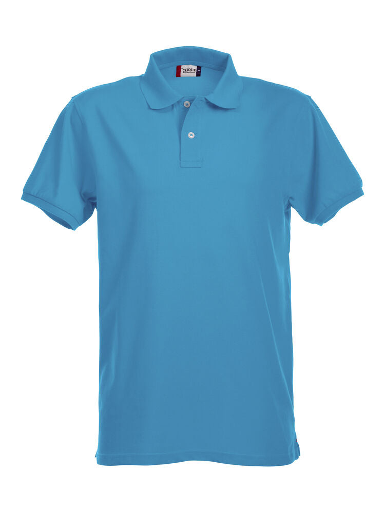 Stretch Premium Polo - turquoise
