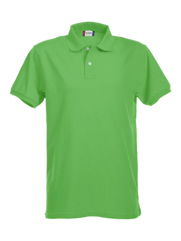 Stretch Premium Polo - apple green