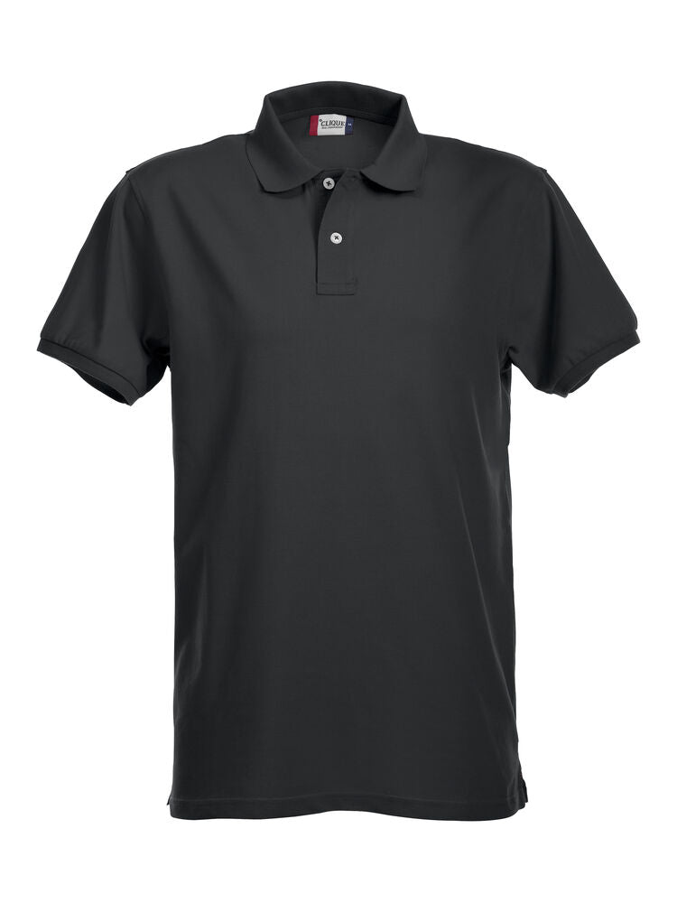 Stretch Premium Polo - black