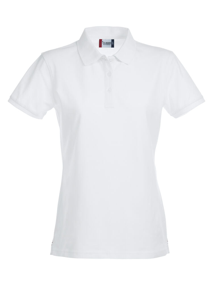 Stretch Premium Polo Women - white
