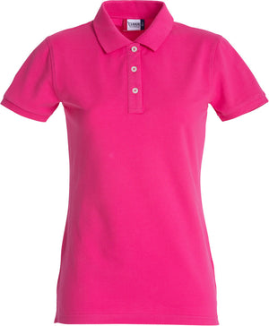 Stretch Premium Polo Women - bright cerise