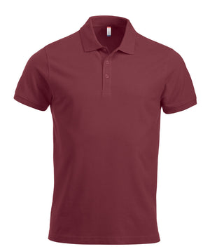 Classic Lincoln S/S Polo - burgundy