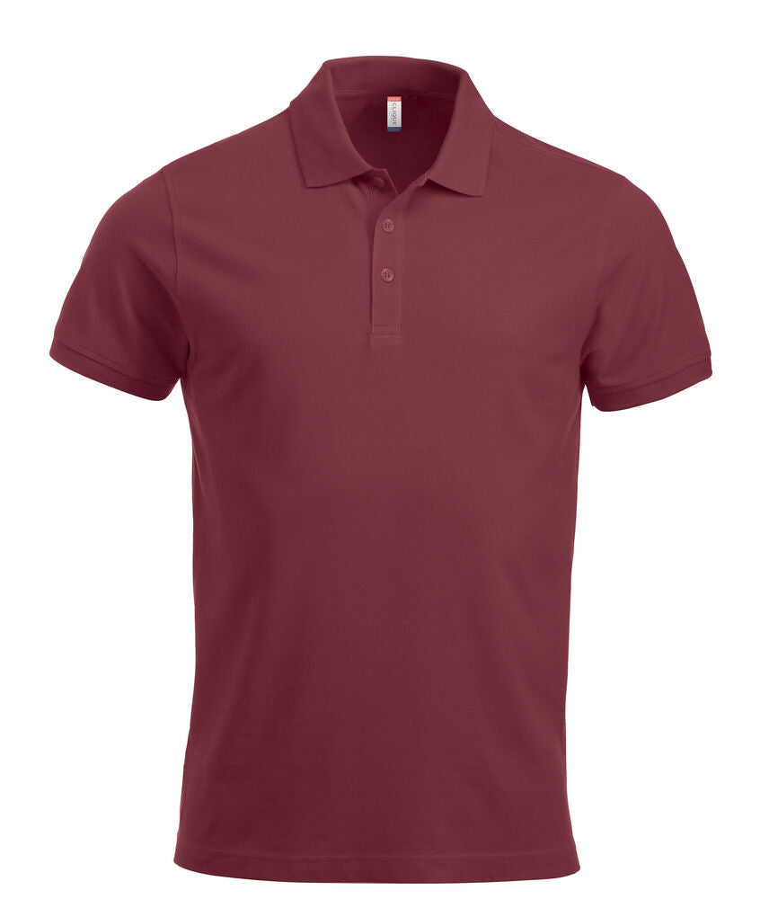 Classic Lincoln S/S Polo - burgundy