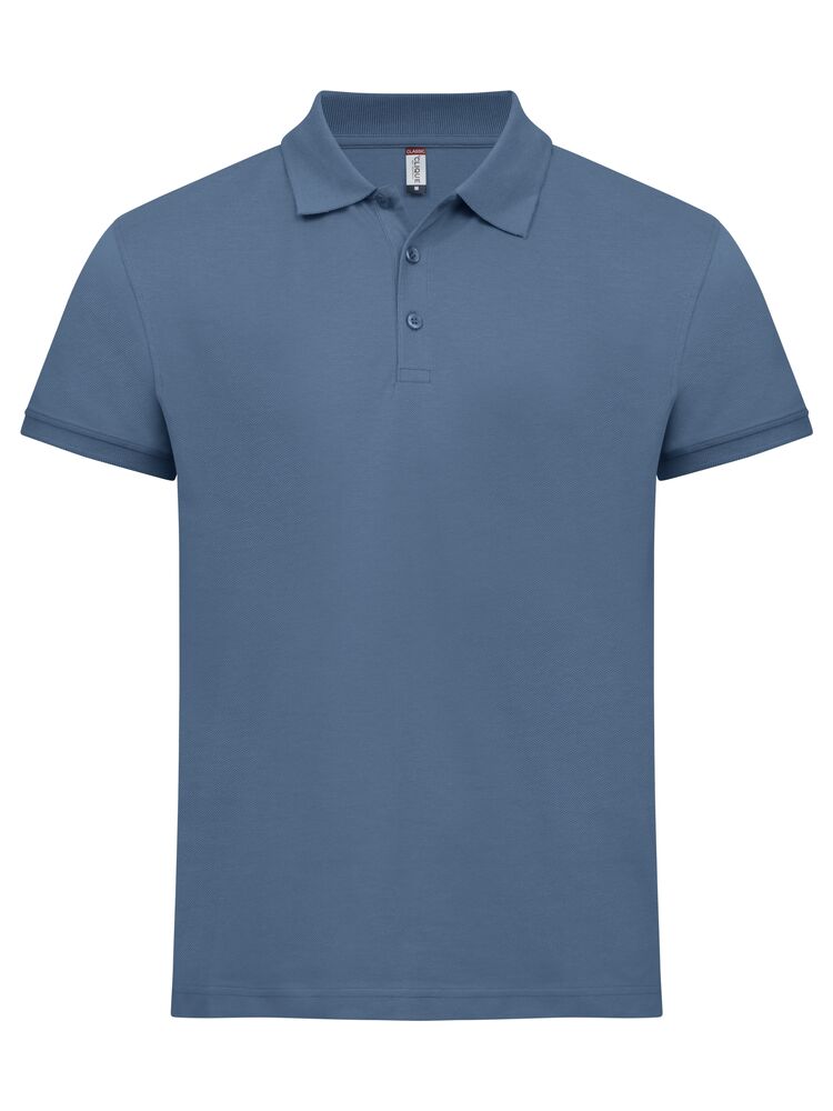 Classic Lincoln S/S Polo - steel blue