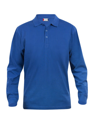 Classic Lincoln L/S Polo - royal blue