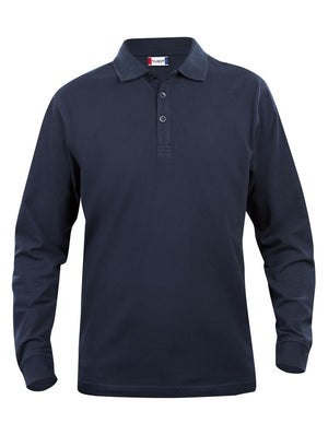 Classic Lincoln L/S Polo - dark navy