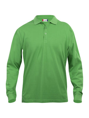 Classic Lincoln L/S Polo - apple green
