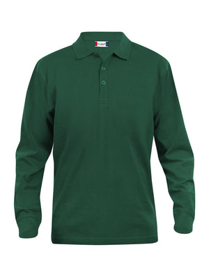 Classic Lincoln L/S Polo - bottle green