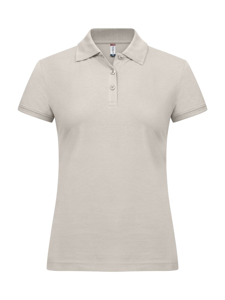 Classic Marion S/S Polo - stone