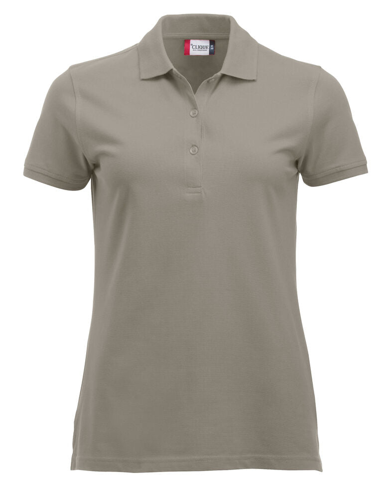 Classic Marion S/S Polo - silver