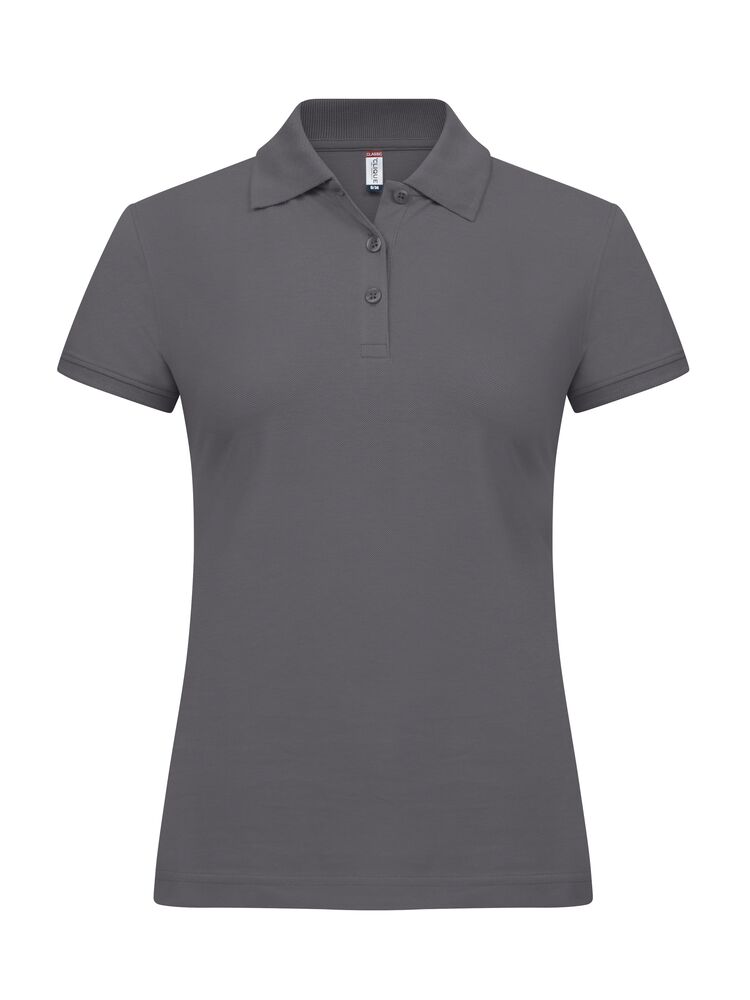 Classic Marion S/S Polo - metal grey