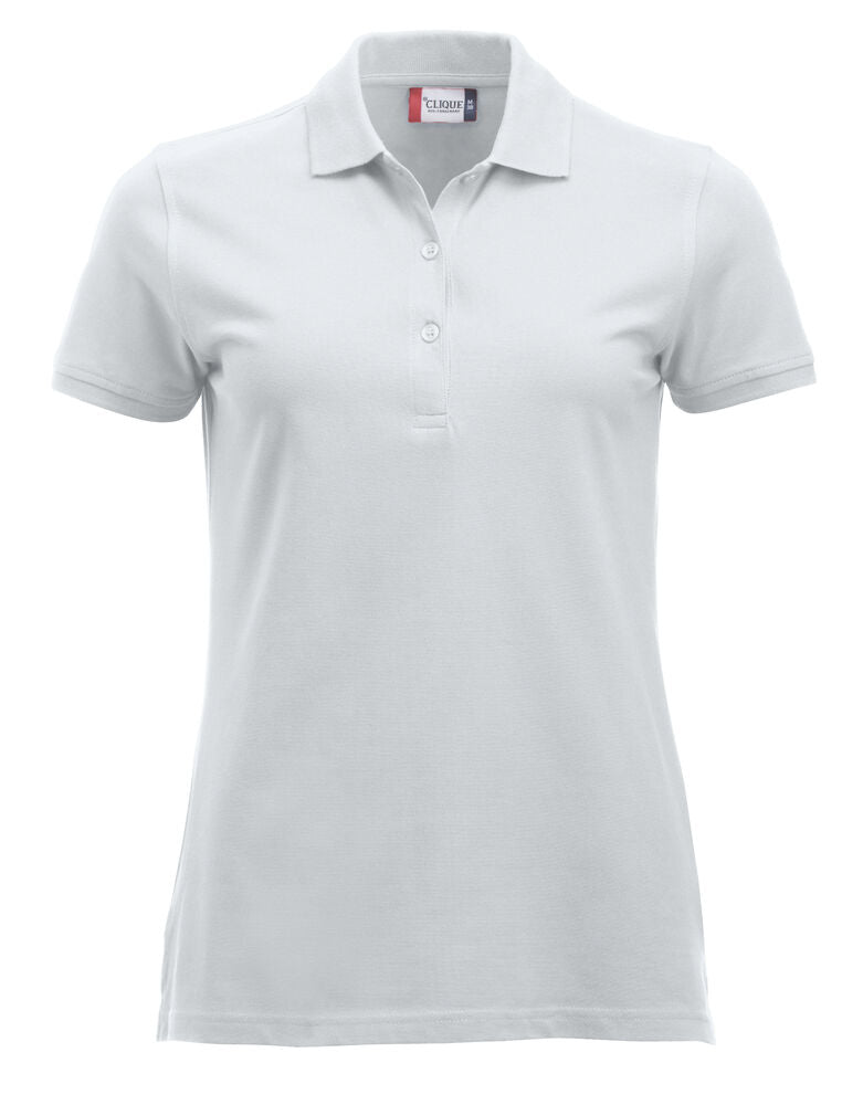 Classic Marion S/S Polo - white