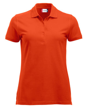 Classic Marion S/S Polo - blood orange