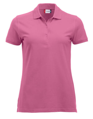 Classic Marion S/S Polo - bright pink