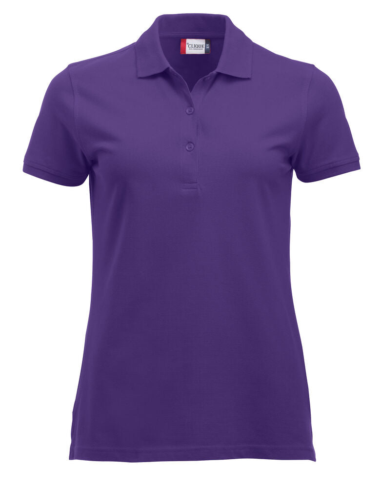 Classic Marion S/S Polo - bright lilac