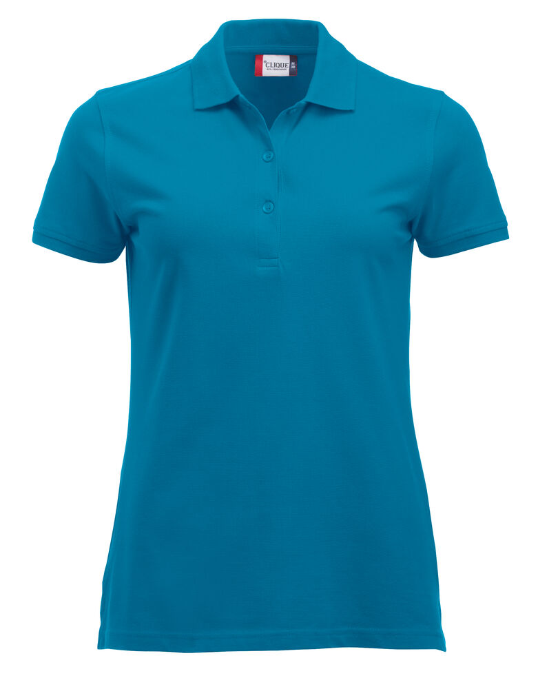 Classic Marion S/S Polo - turquoise