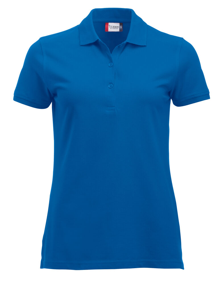 Classic Marion S/S Polo - royal blue