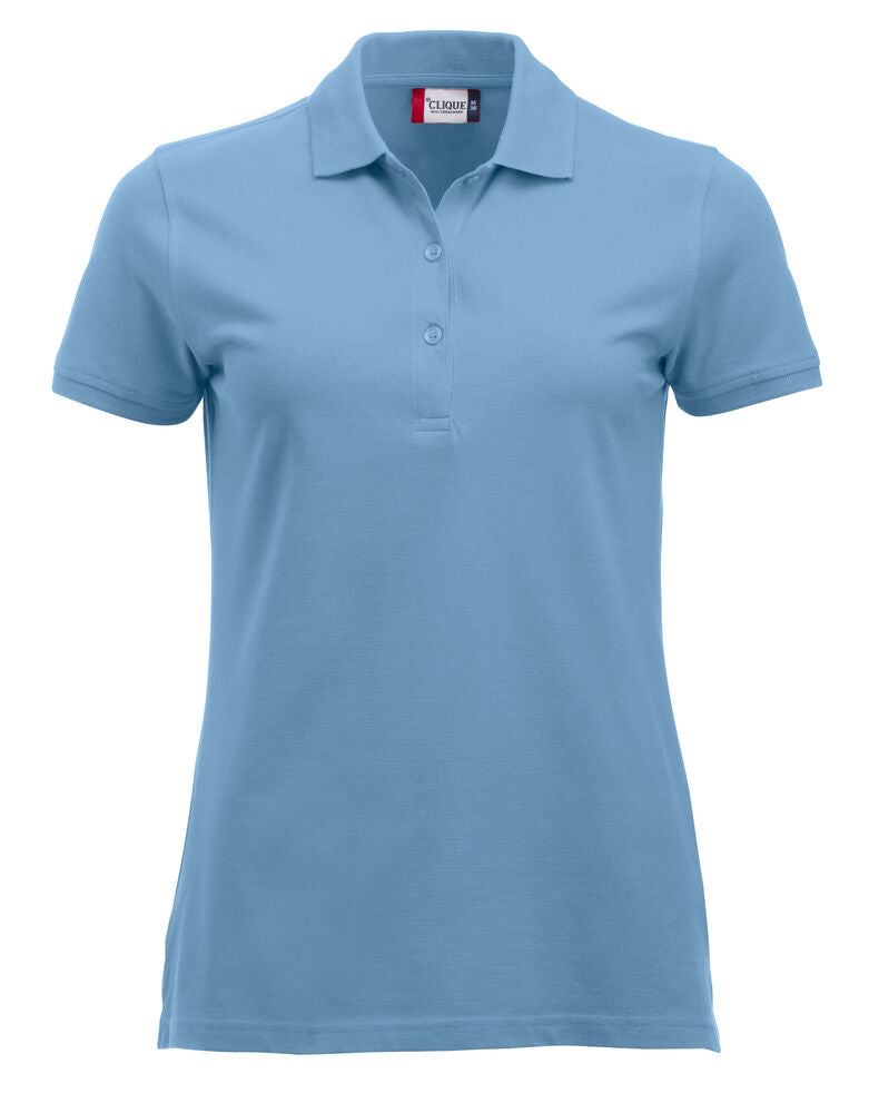 Classic Marion S/S Polo - light blue