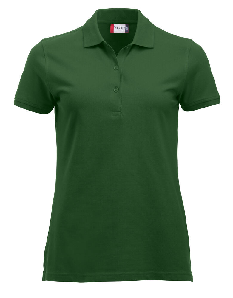 Classic Marion S/S Polo - bottle green
