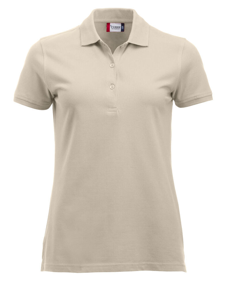 Classic Marion S/S Polo - light khaki