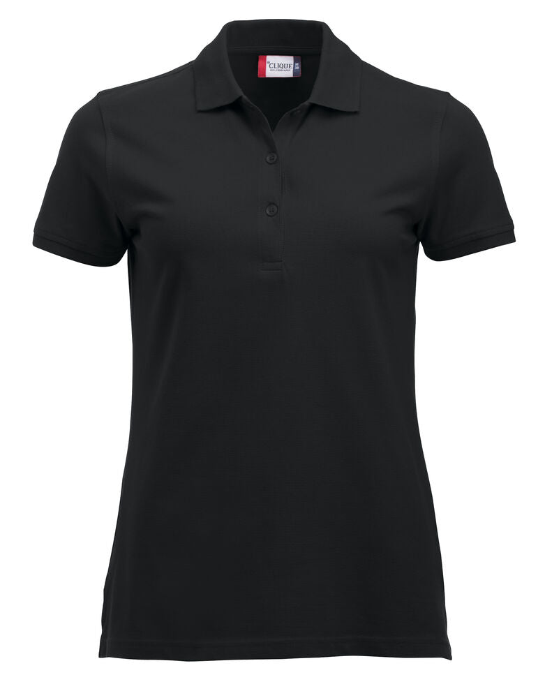 Classic Marion S/S Polo - black