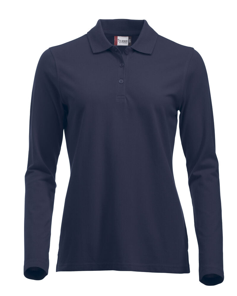 Classic Marion L/S Polo - dark navy
