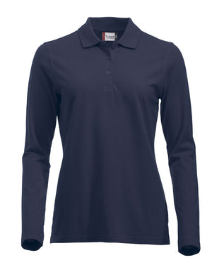 Classic Marion L/S Polo - dark navy