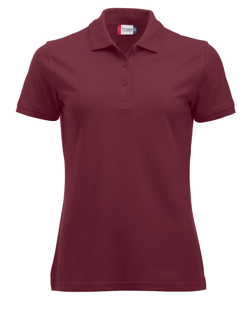 Manhattan Women Polo - burgundy