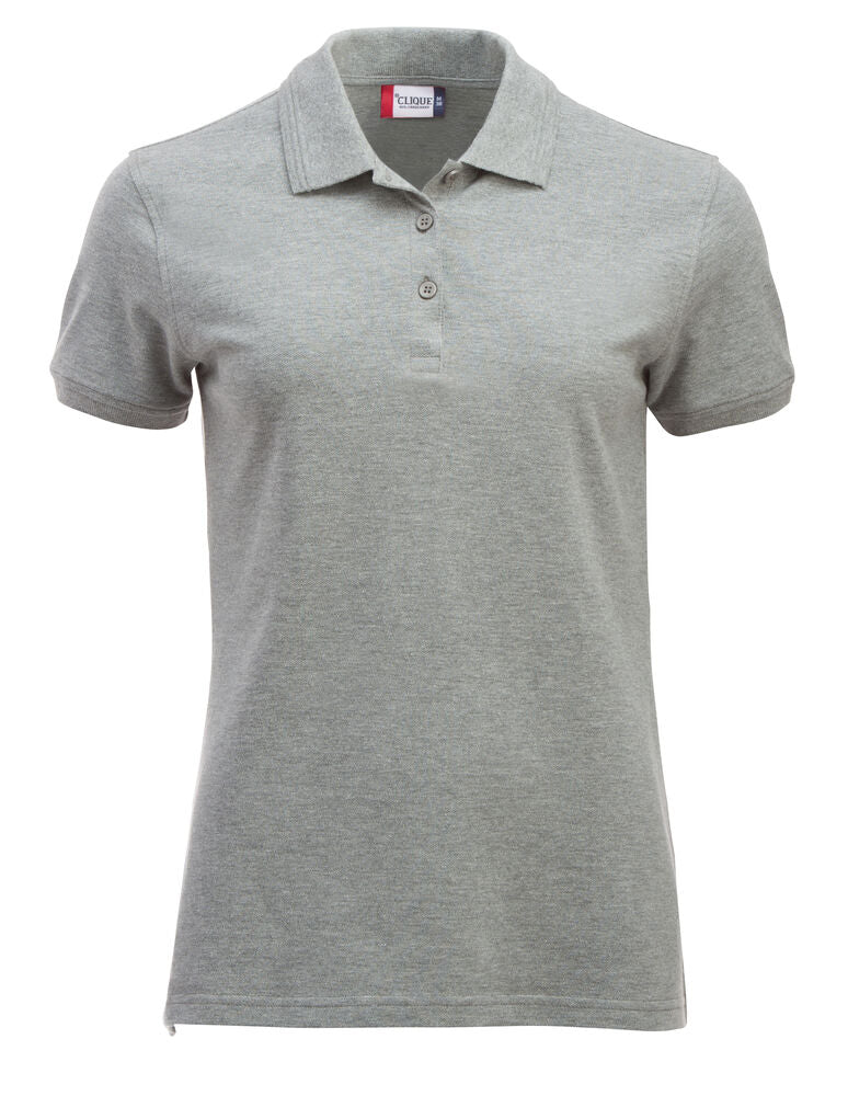 Manhattan Women Polo - grey melange