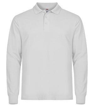 Manhattan L/S Polo - white