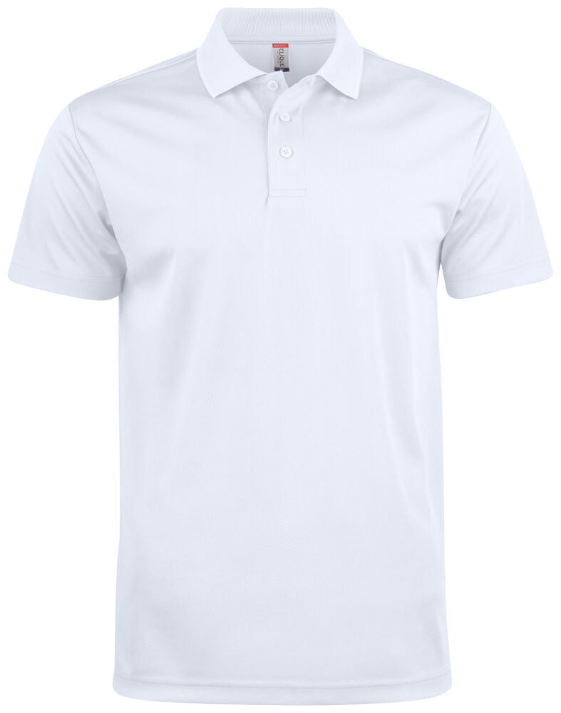 Basic Active Polo - white