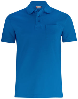 Basic Polo w. Pocket - royal blue