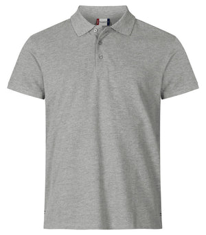 Heavy Premium Polo - grey melange