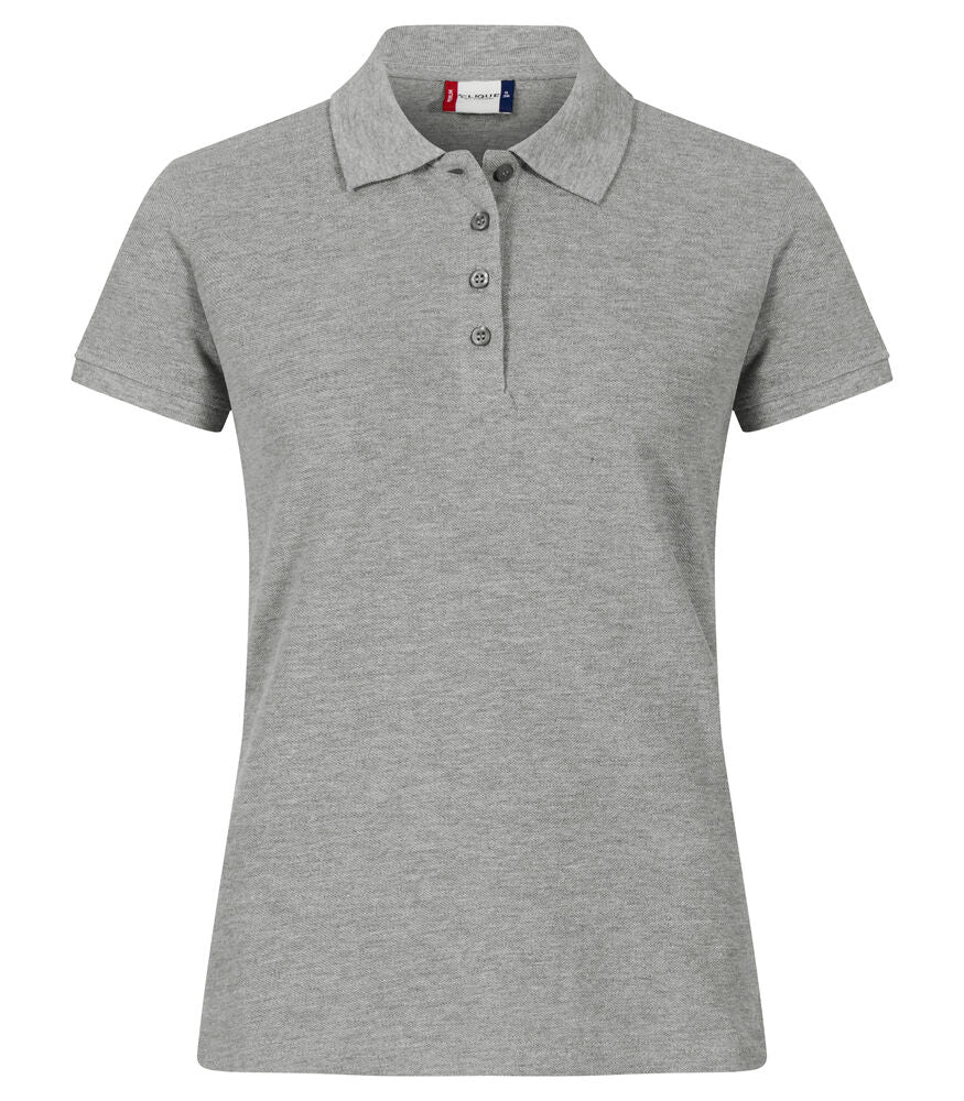 Heavy Premium Polo Women - grey melange