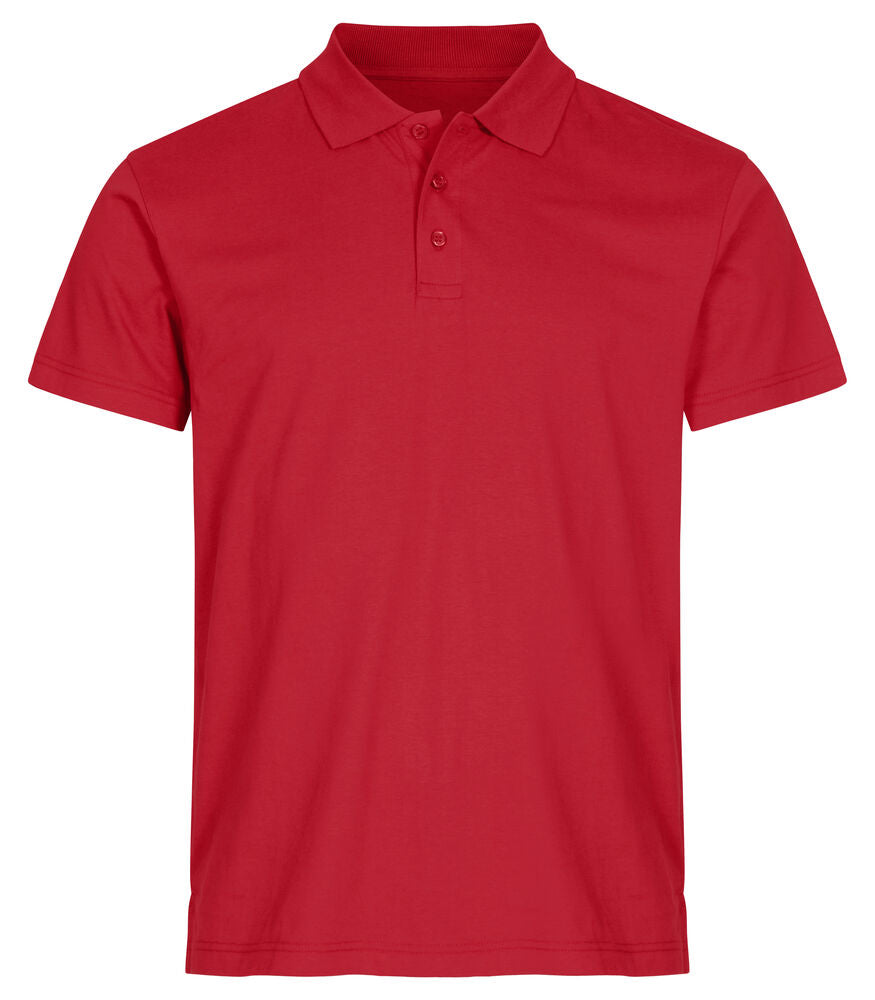 Single Jersey Polo - red