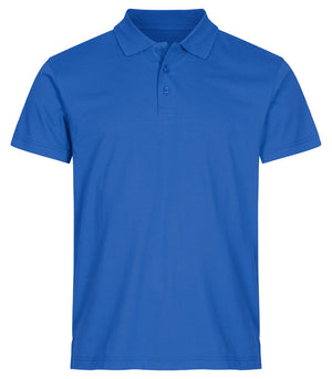 Single Jersey Polo - royal blue