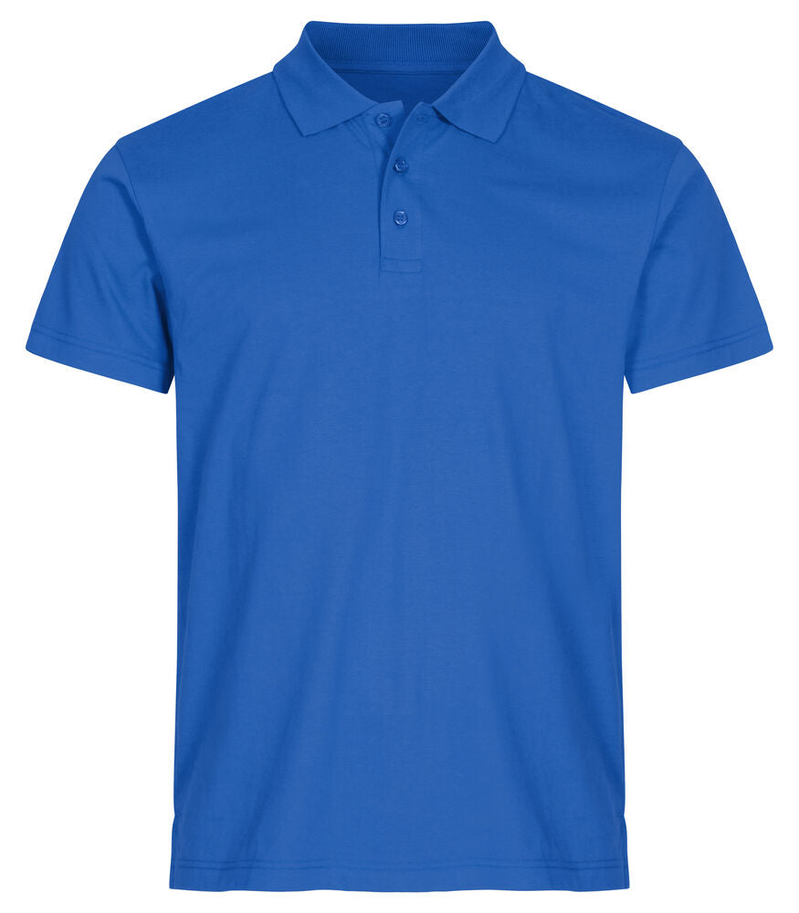Single Jersey Polo - royal blue