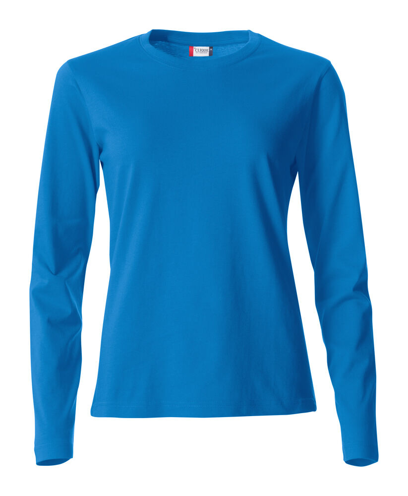 Basic-T L/S Women - royal blue