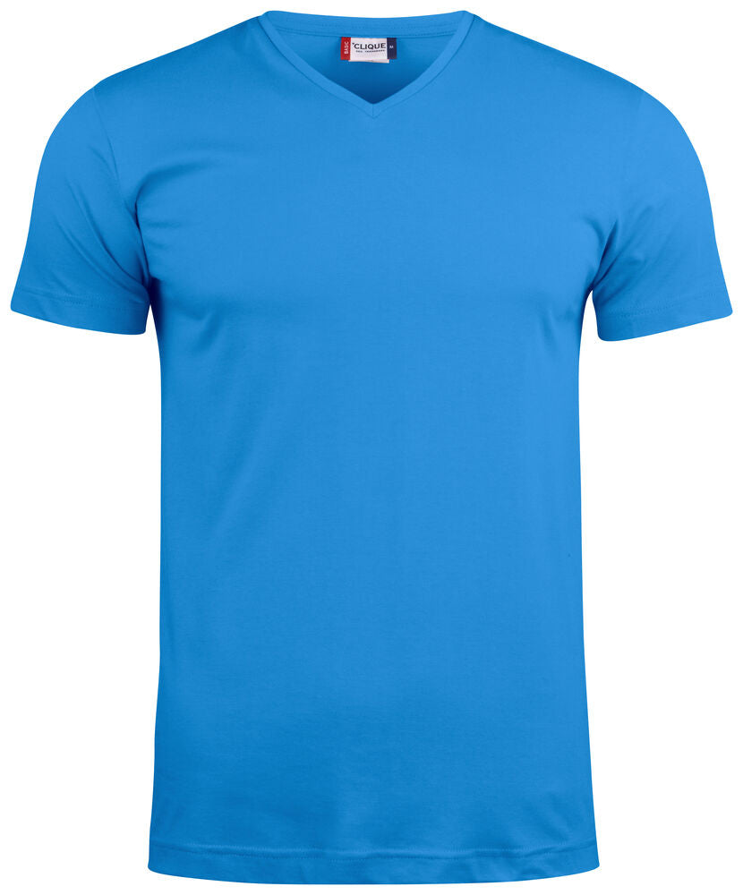 Basic-T V-neck - royal blue