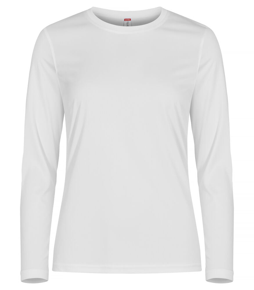 Basic Active-T Women LS - white